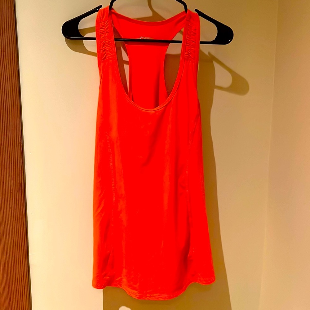 JoFit, size large, work out tank, orange